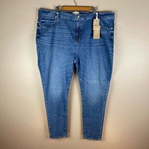 Madewell NWT 9” high rise skinny denim jeans 37T